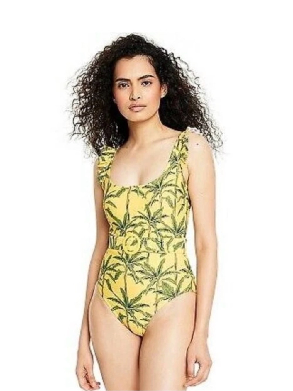 Agua Bendita for Target Limited Edition Palm Print One Piece Swimsuit Medium